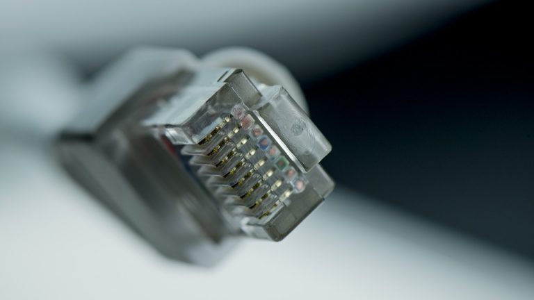 Ethernet cable for fast internet speeds